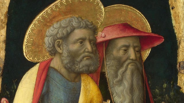 Looking for saints through the collection: A tour of the depictions of saints