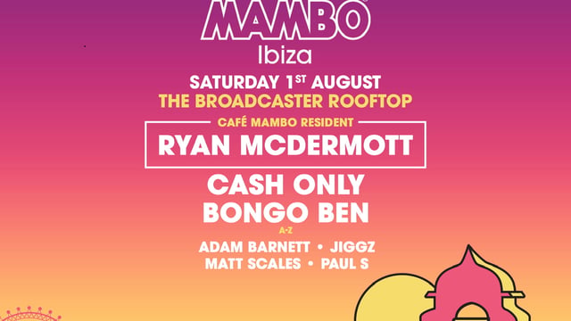 Cafe Mambo Ibiza London Rooftop Party