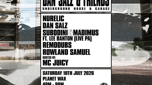 DAN SALZ & FRIENDS - UNDERGROUND HOUSE & GARAGE