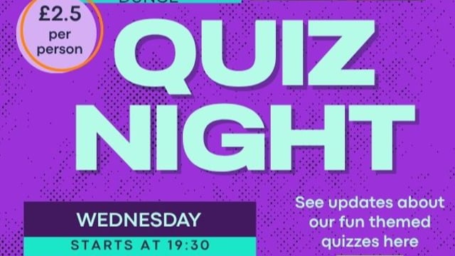 Quiz (and Burger!) Night
