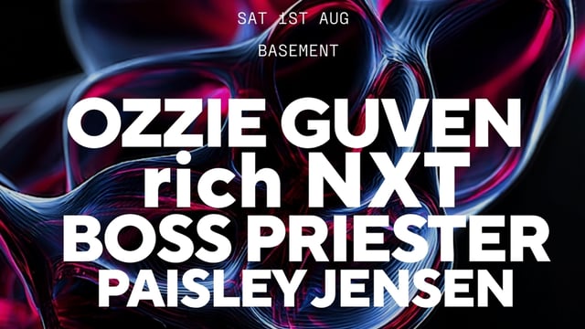 Ozzie Guven, Rich NXT, Boss Priester & Paisley Jensen