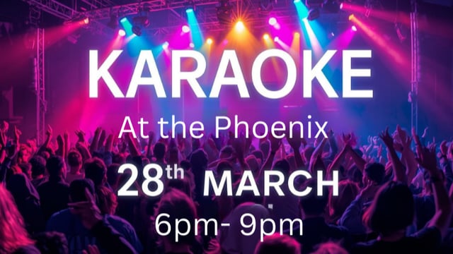 Karaoke at The Phoenix!