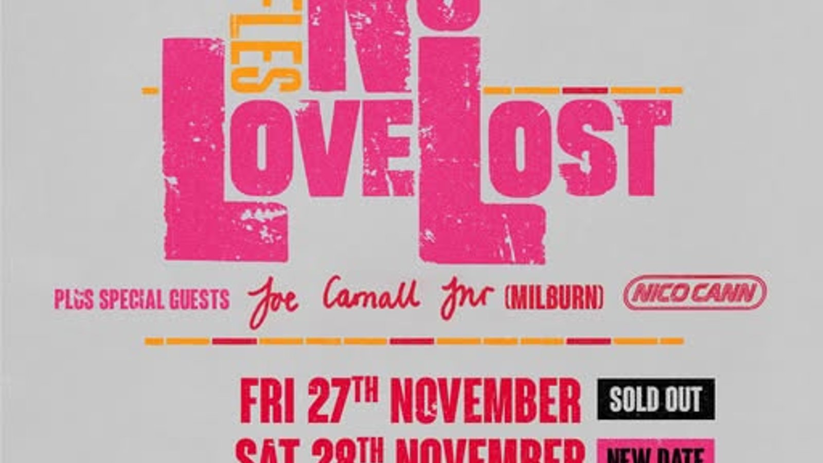 The Rifles (No Love Lost Tour)