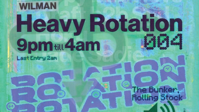 Heavy Rotation 004 @ Rolling Stock