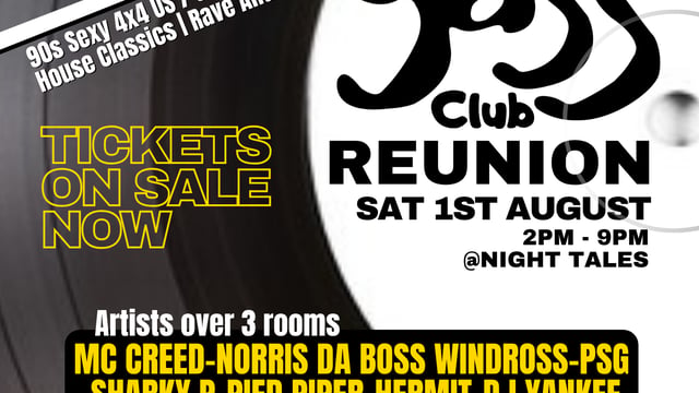 Gass Club Reunion - A One Night Stand