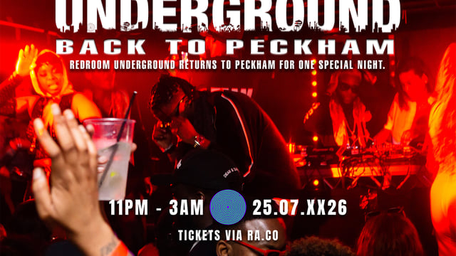 REDROOM UNDERGROUND - Back To Peckham