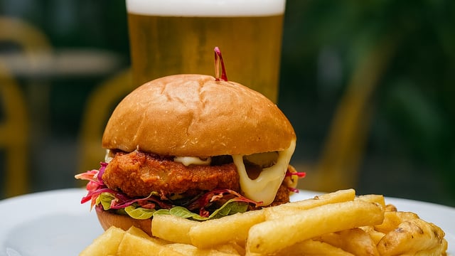Burger & A Drink