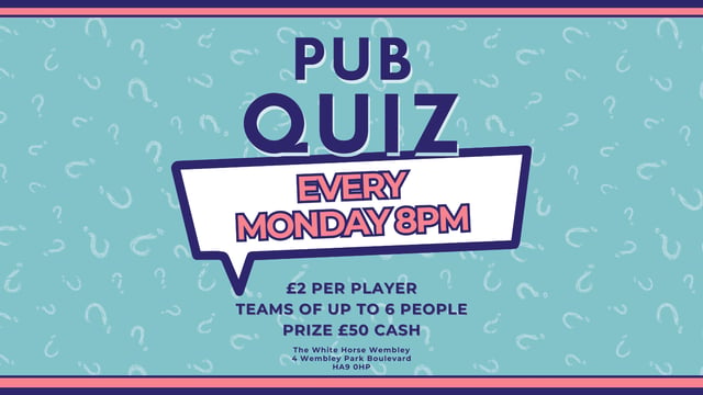 Monday night QUIZ
