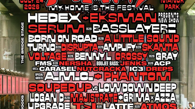 Hedex presents: My Home Is The Rave Festival