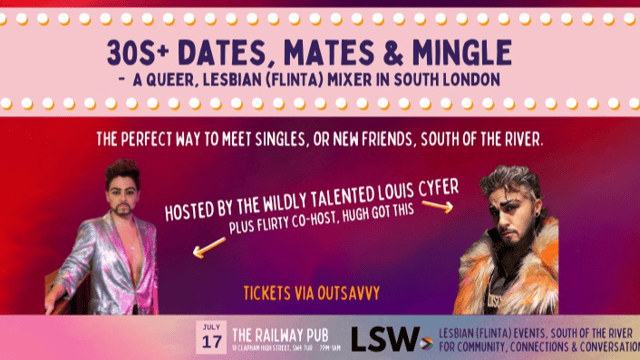 30s+ Dates, Mates & Mingle - A Queer (FLINTA) Mixer