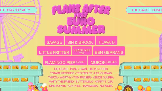 Plans After Fest - Euro Summer