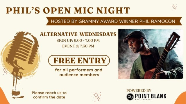 Phil's Open Mic Night