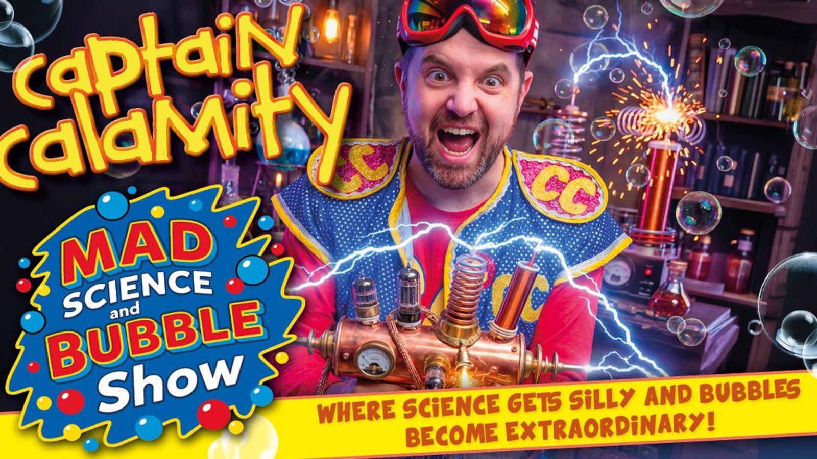 Captain Calamity's Mad Science & Bubble Show