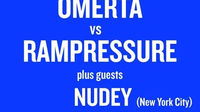Left of the Dial Pre-party: Omertà, Rampressure, Nudey