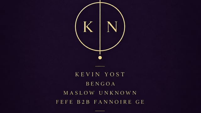 K I N 0 2 - Kevin Yost // Bengoa // Maslow Unknown // Fefe b2b Fannoire Ge