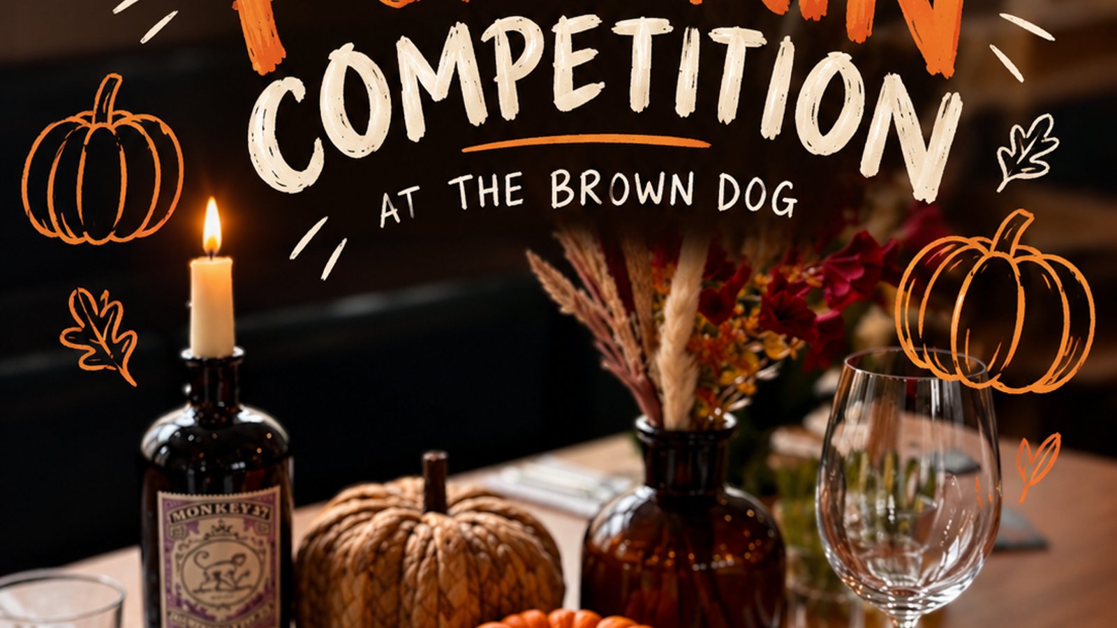 🎃 The Brown Dog Pumpkin Competition!