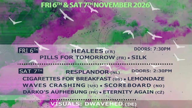 Shoegaze & Dream Pop Weekender - Friday only