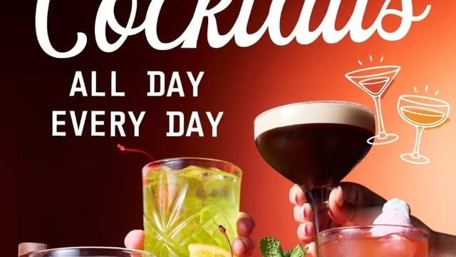2-4-1 cocktails