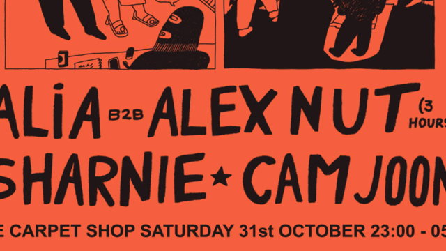 Buss with AliA b2b Alex Nut (3 hours), Sharnie & Cam Joon