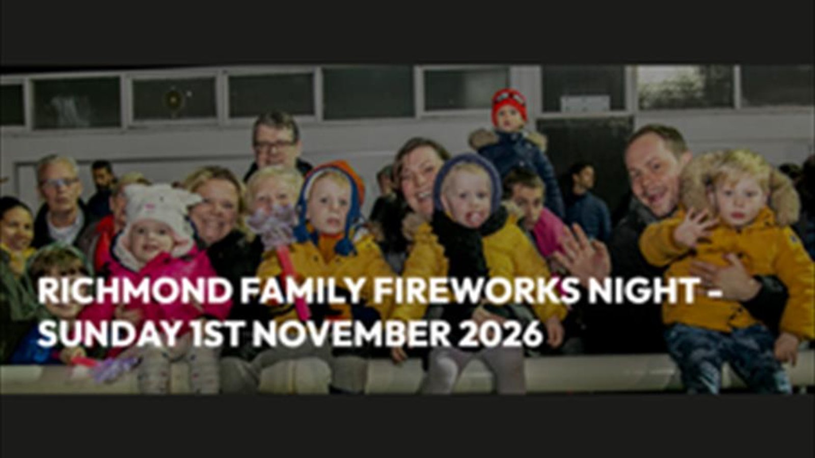 Richmond's Family Fireworks Night 2026