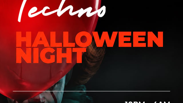 TECHNO HALLOWEEN NIGHT
