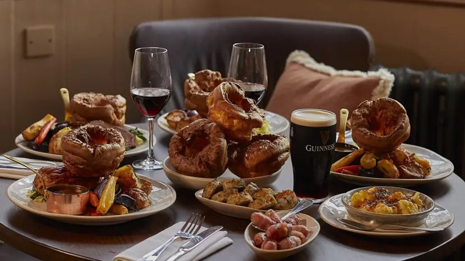 Sunday Roasts with Bottomless Yorkshires at The White Bear