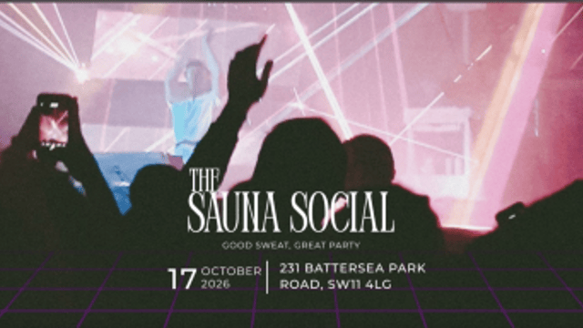 The Sauna Social @ The Magic Garden Get tickets here!!!