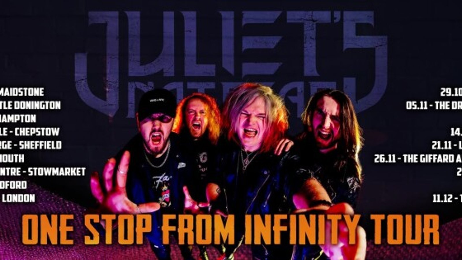 JULIET'S NOT DEAD: Special VIP acoustic + Full Electric Set