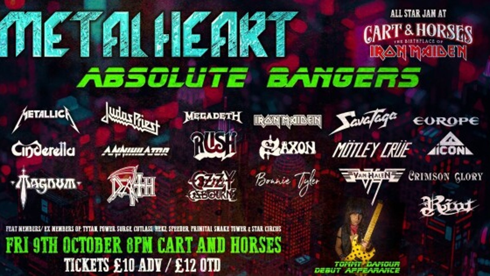 Metal Heart - ABSOLUTE BANGERS - Live 80s Metal/ Rock / Thrash
