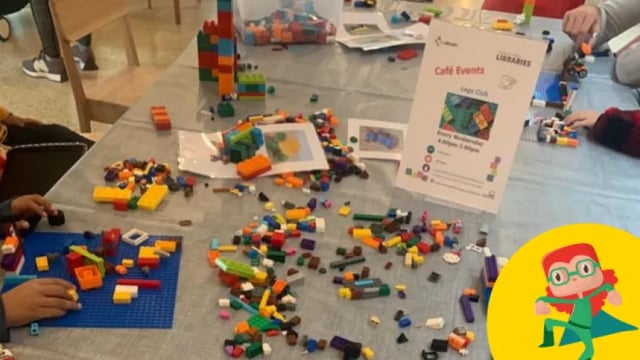 Lego club at Leyton Library
