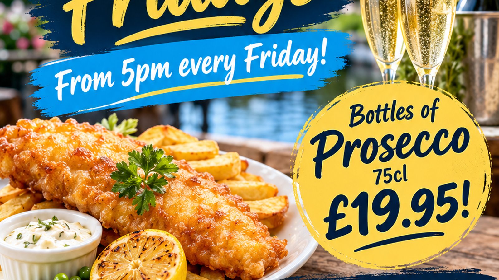 Fish & Fizz Fridays!