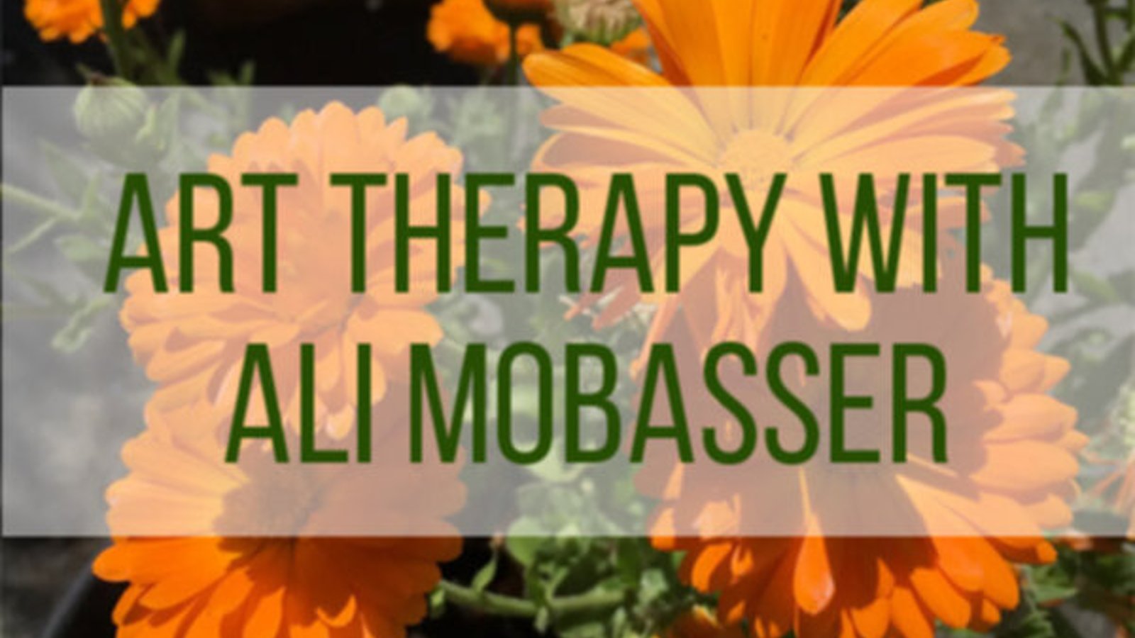 Art Therapy: Ali Mobasser