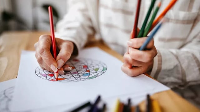 Mindful Colouring for Adults at Wood Street Library