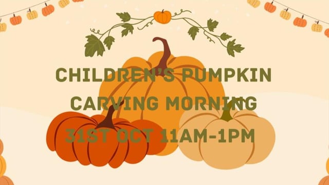 Children's Pumpkin Carving Morning