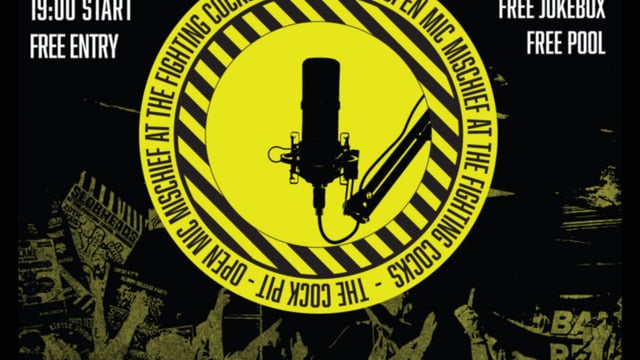 the cock pit / open mic - october