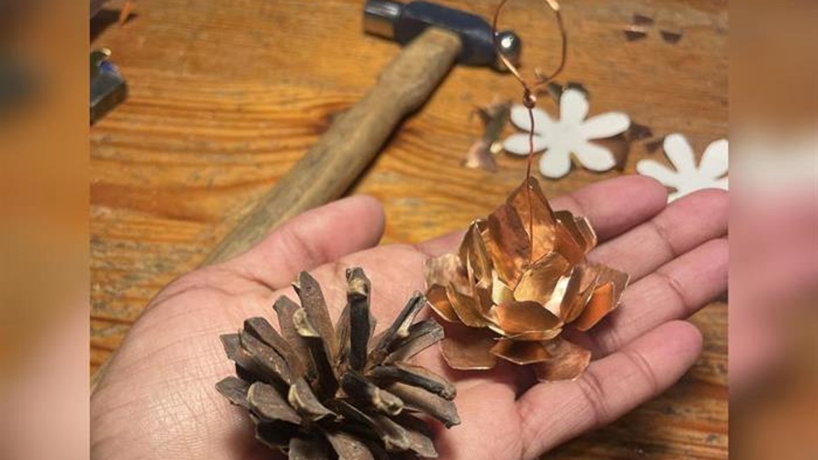 Metalwork: Festive Winter Decoration