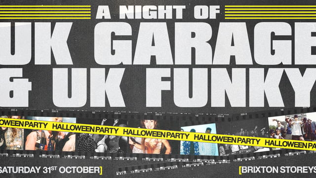 UK Garage vs UK Funky: Halloween Rave