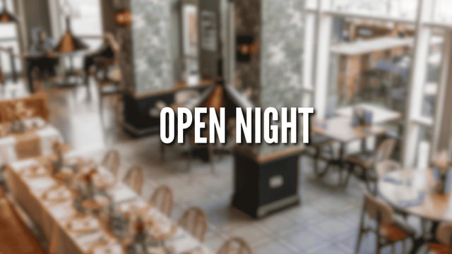 Event Space Open Night