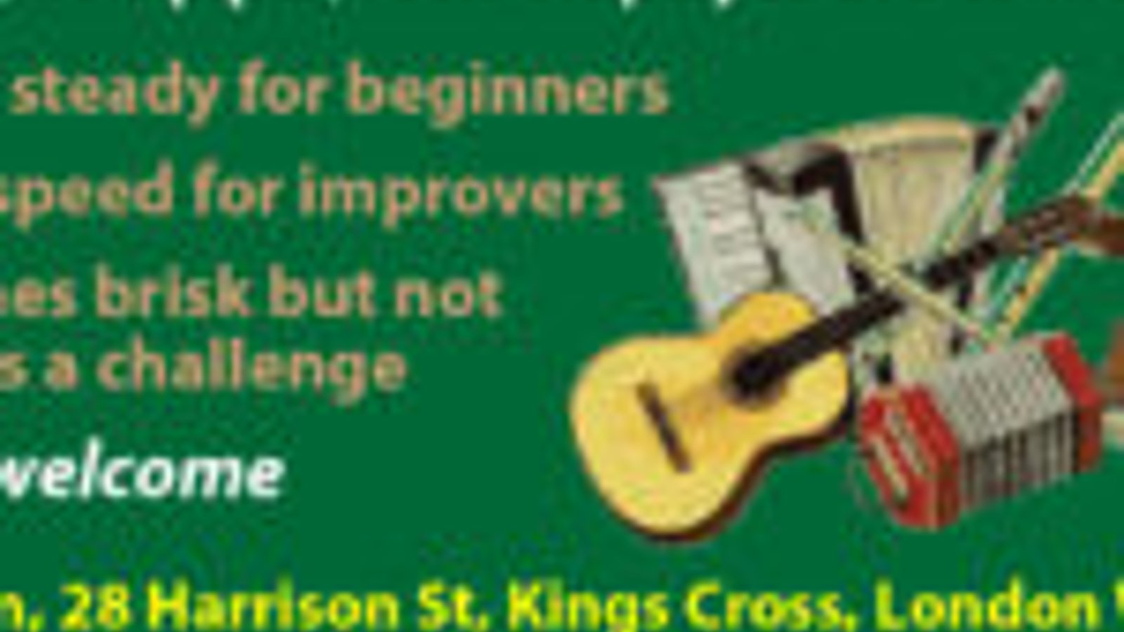 Mid-speed English Tune Session Saturdays