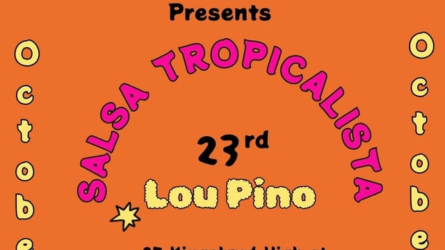 Salsa Tropicalista w/ Lou Pino