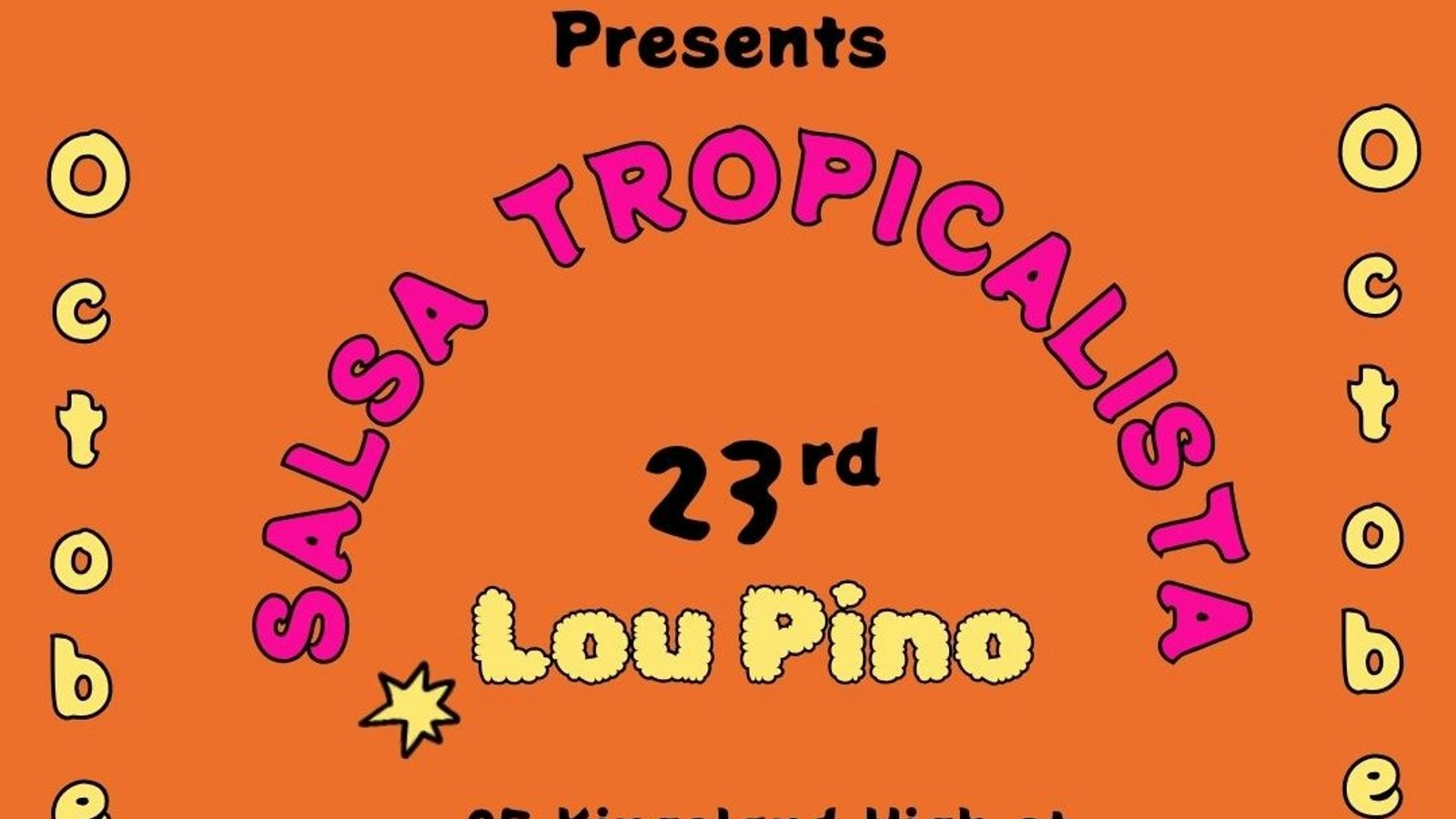 Salsa Tropicalista w/ Lou Pino