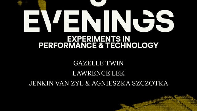 3 Evenings: Friday