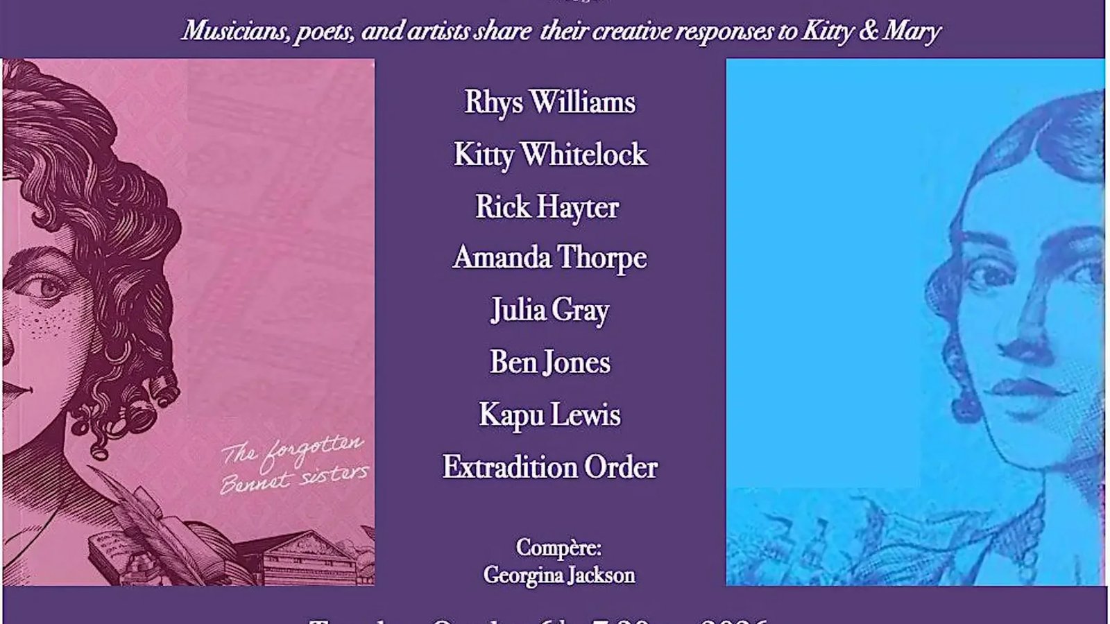 Bushwick Bookclub: London, Kitty & Mary Revue