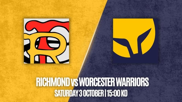 Elior Champ Rugby – Richmond vs  vs Worcester Warriors