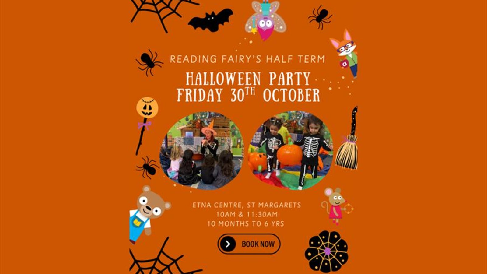 Reading Fairy's Halloween Party