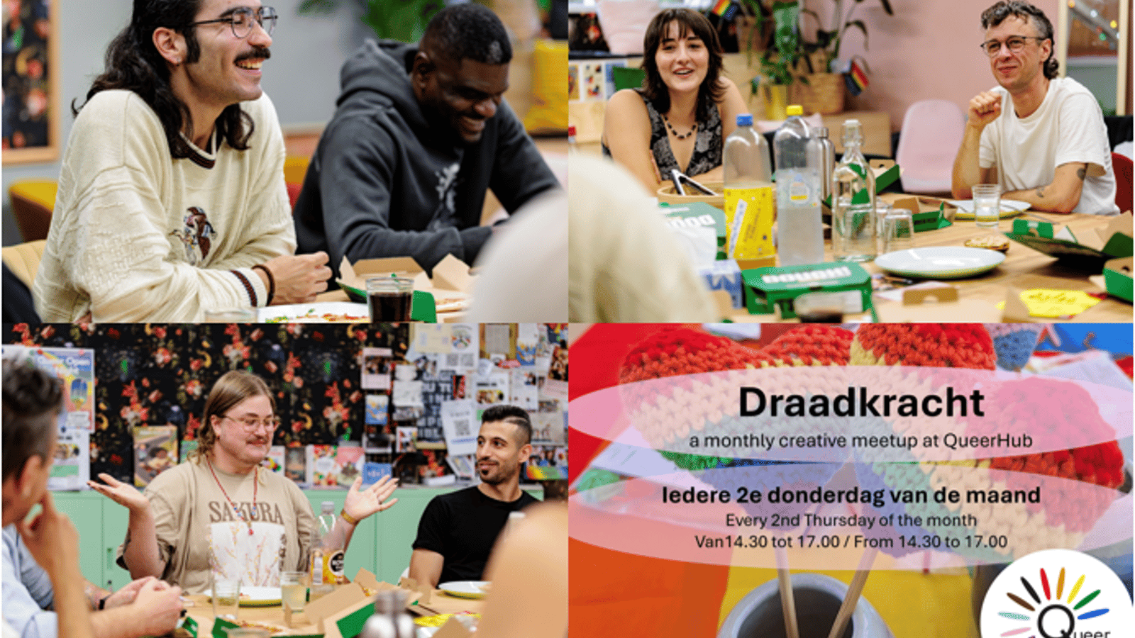 QueerHub Hangout & DRAADKRACHT - 12 november