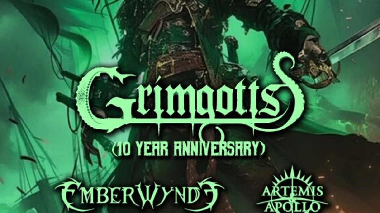 GRIMGOTTS + EMBERWYNDE + ARTEMIS & APOLLO + DJ WOZZA