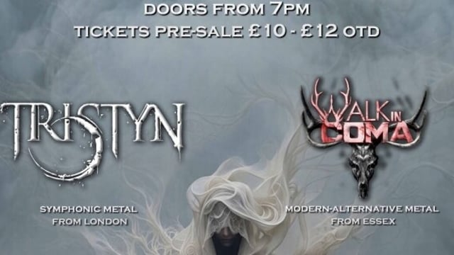 Tristyn, Walk in Coma, Vantorium & All Involved: Symphonic Metal Night