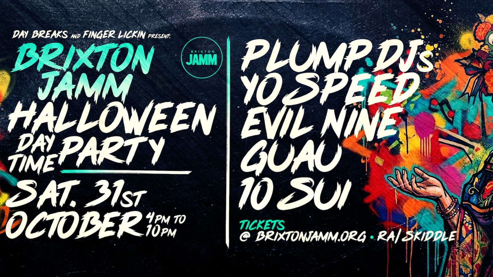 Day Breaks Halloween Special Day Time Party