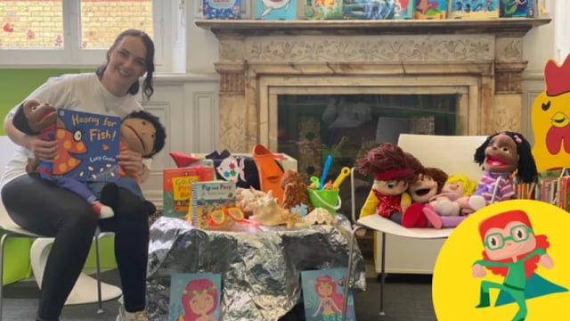 Stories and rhymes at Leyton Library